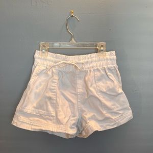 Forever 21 white tie shorts